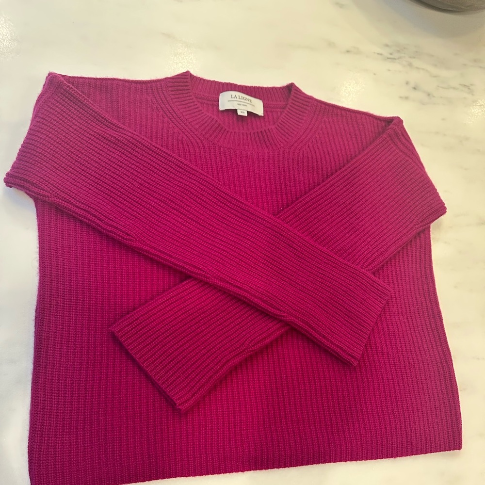 La Ligne Ribbed Cashmere Sweater XS